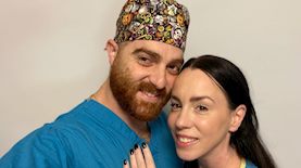 תום רינג ועומרי גרינברג מאורסים, צילום: רמבם